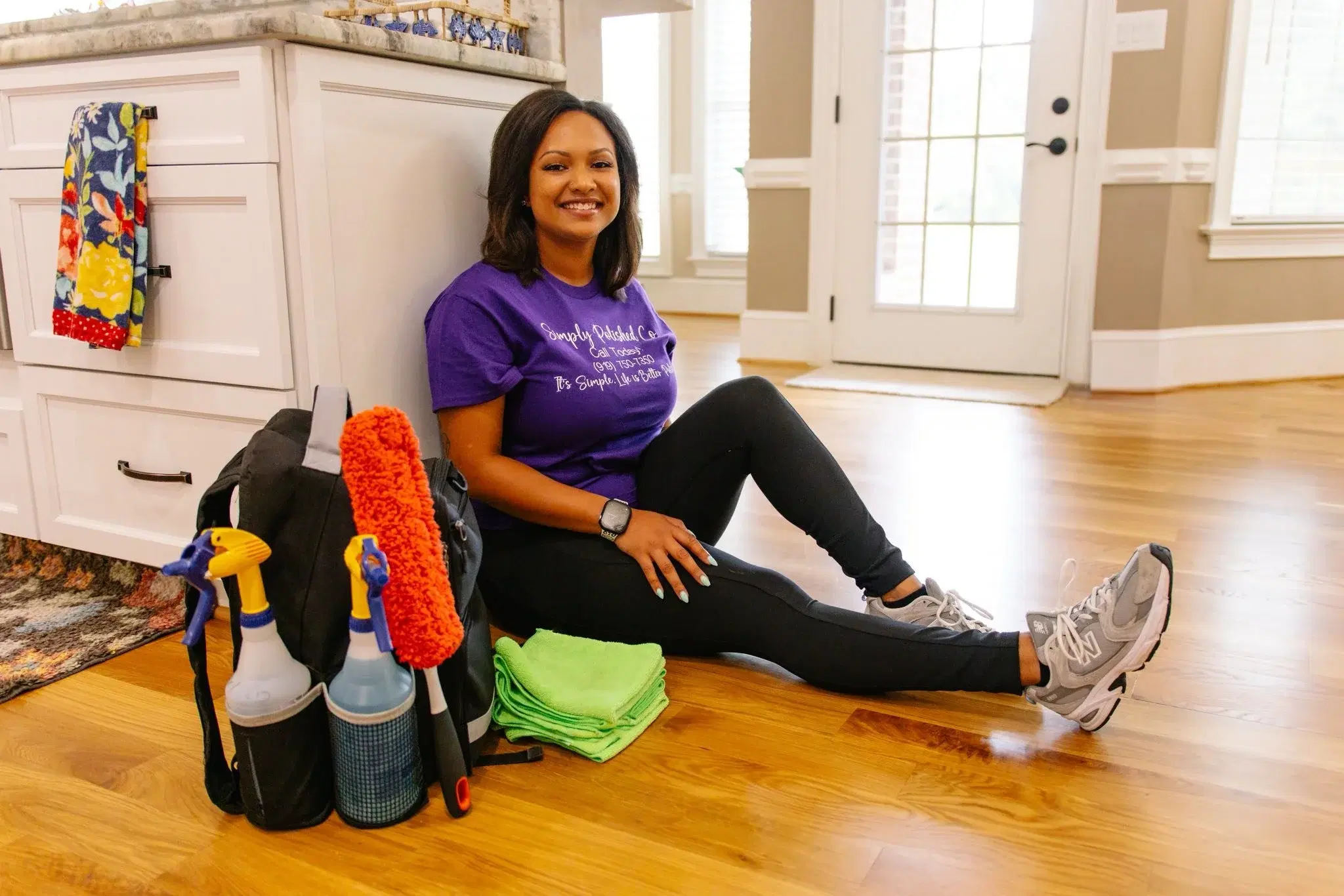 Skye Crouse, founder of Simply Polished Co. — Wayne County, NC