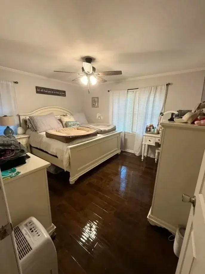 Tidied residential living space — basic cleaning by Simply Polished Co.